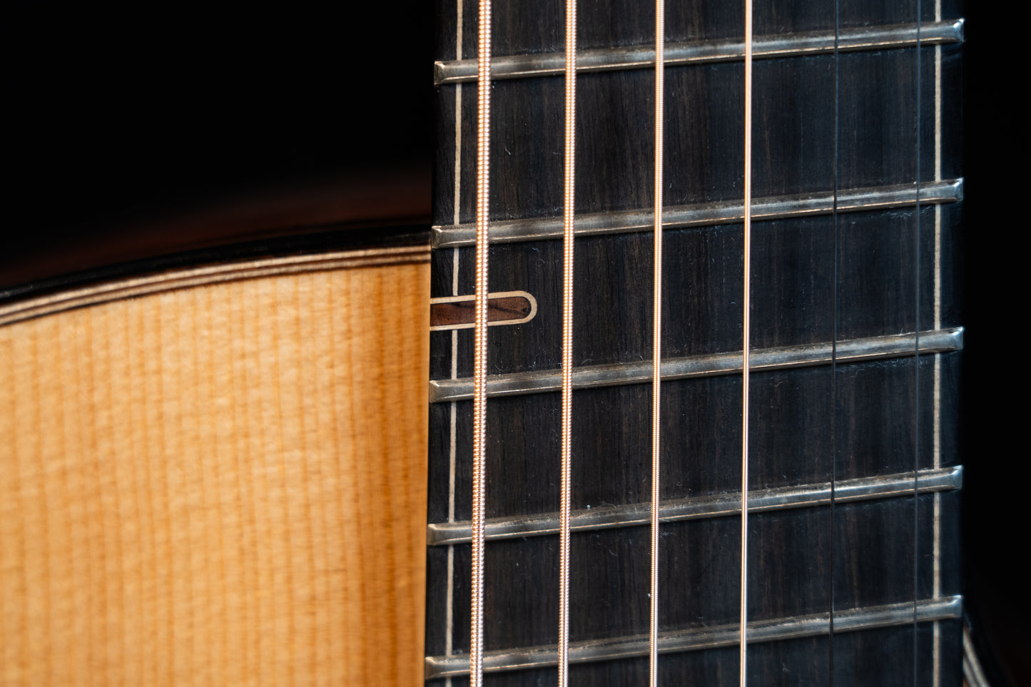 Hozen Blue Label MJ Swiss Moon Spruce/Cocobolo Fan Fret Updated Pics!