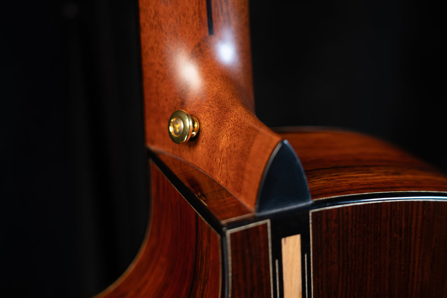 Hozen Blue Label MJ Swiss Moon Spruce/Cocobolo Fan Fret Updated Pics!