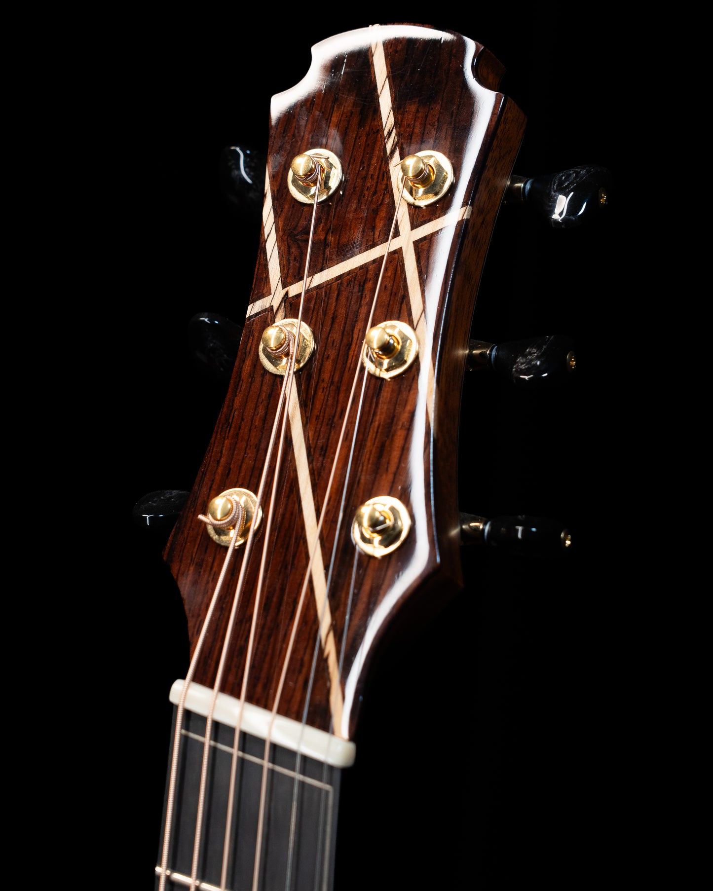 Hozen Blue Label MJ Swiss Moon Spruce/Cocobolo Fan Fret Updated Pics!