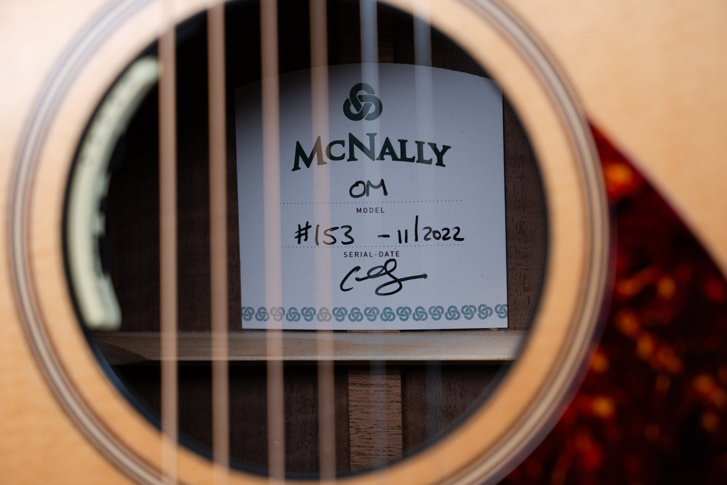 Previously Owned McNally Deep Body OM Sitka/Claro Walnut