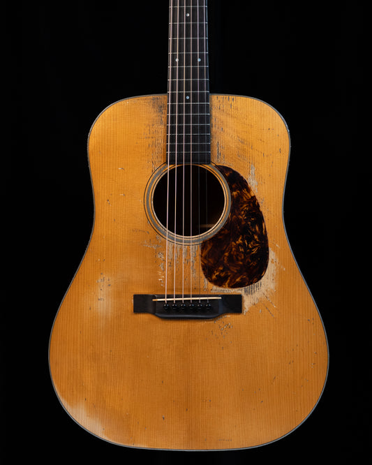 CONSIGNMENT Pre War '34 Style Dreadnought Torrefied Adirondack/Mahogany