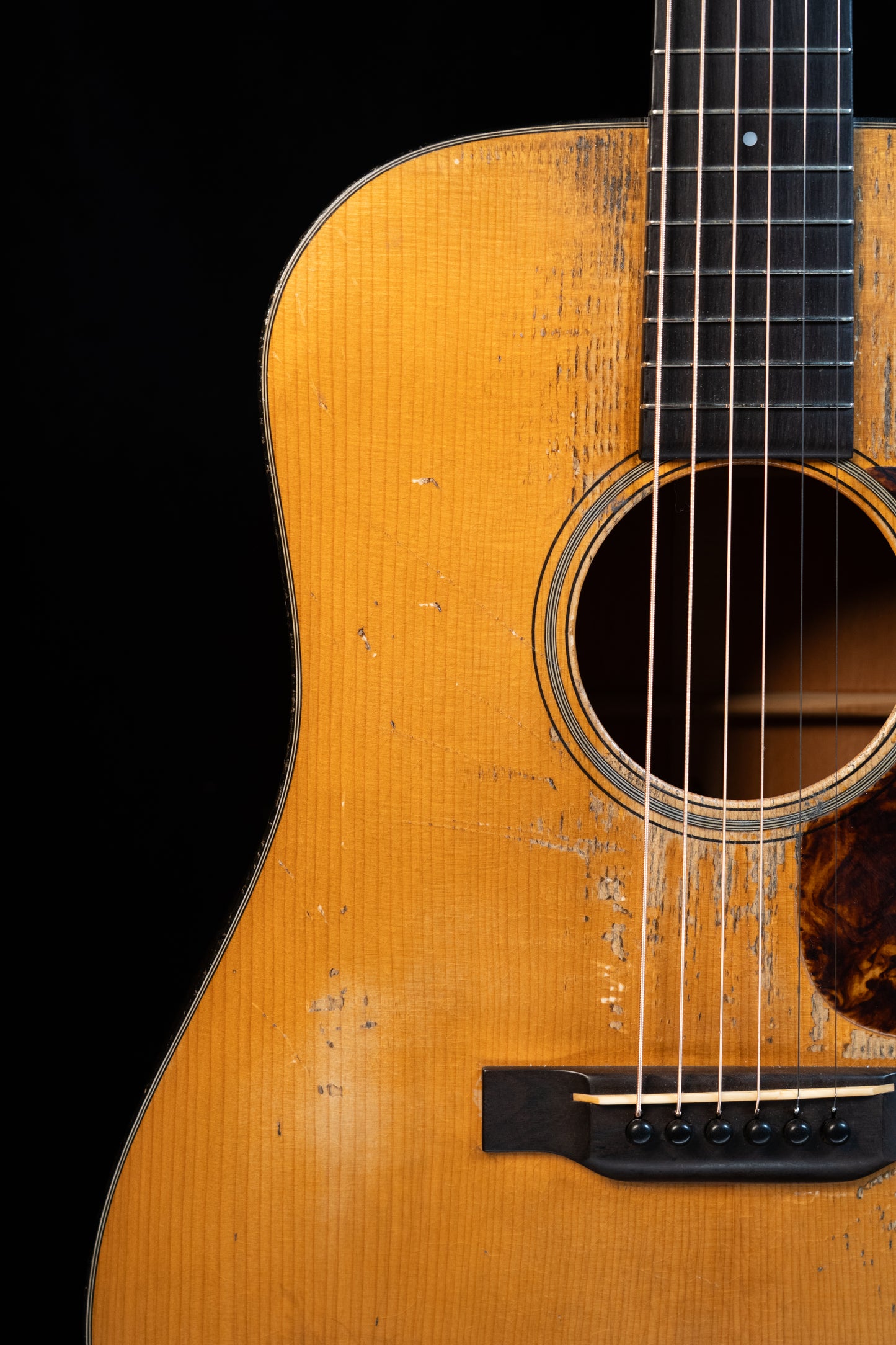CONSIGNMENT Pre War '34 Style Dreadnought Torrefied Adirondack/Mahogany