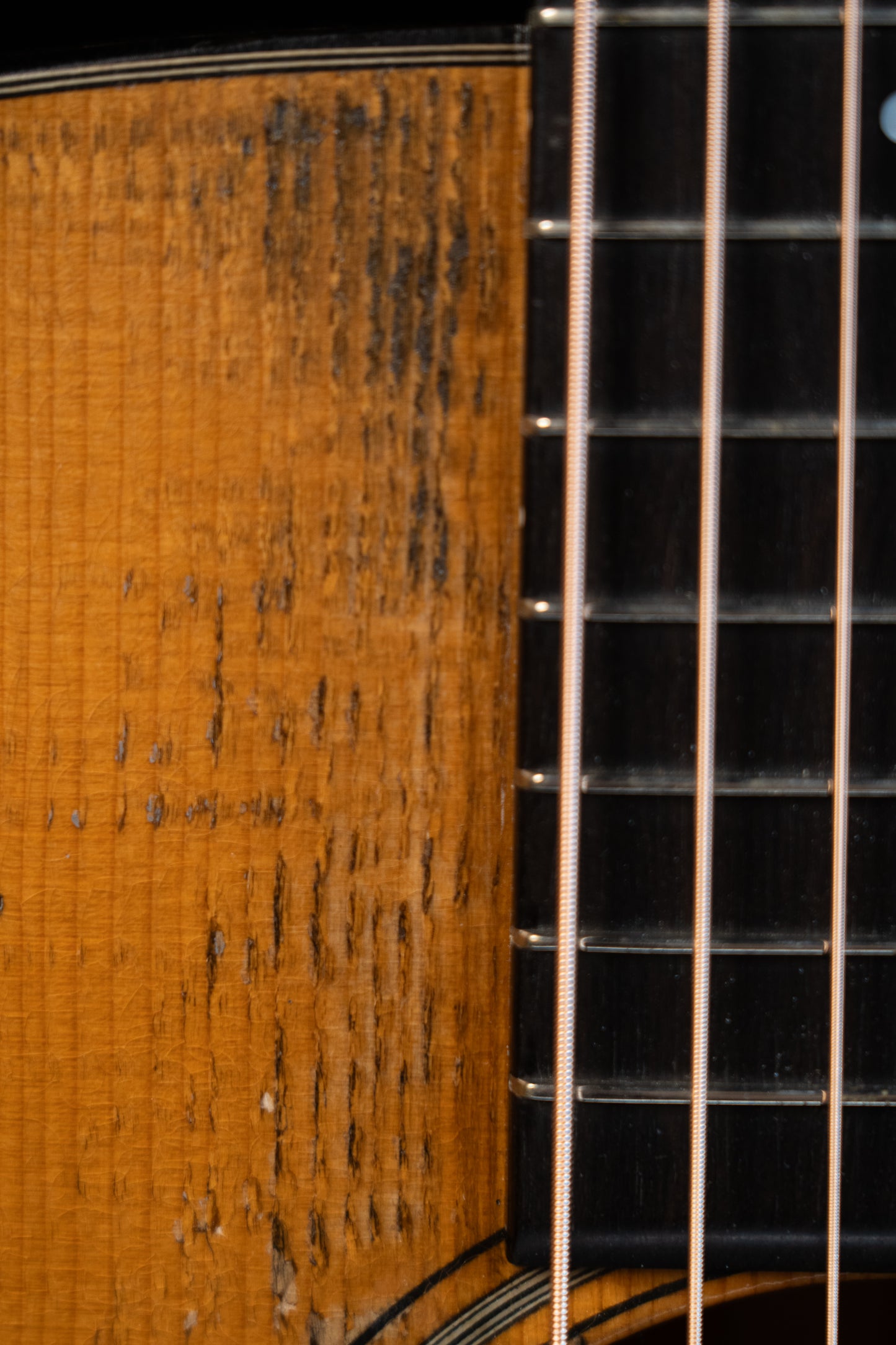 CONSIGNMENT Pre War '34 Style Dreadnought Torrefied Adirondack/Mahogany
