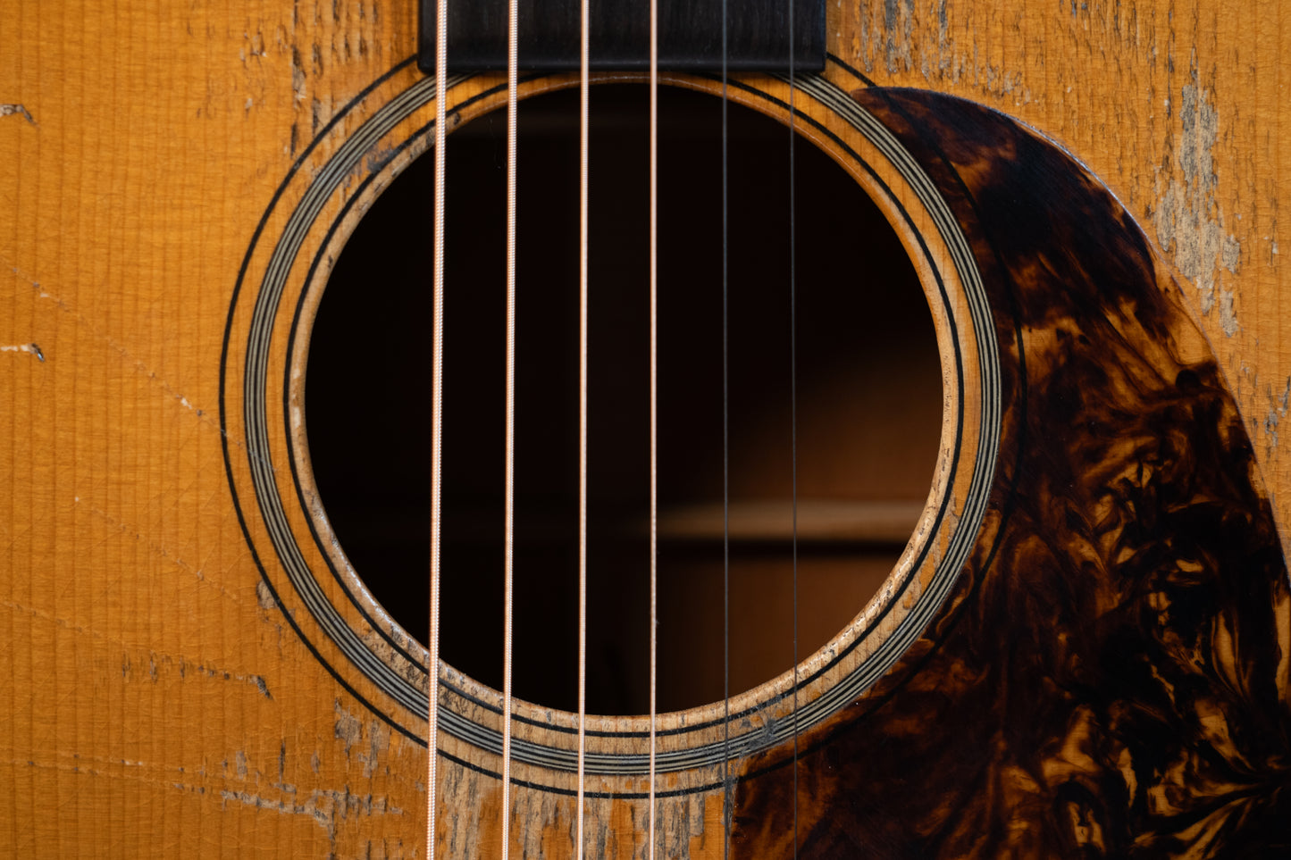 CONSIGNMENT Pre War '34 Style Dreadnought Torrefied Adirondack/Mahogany