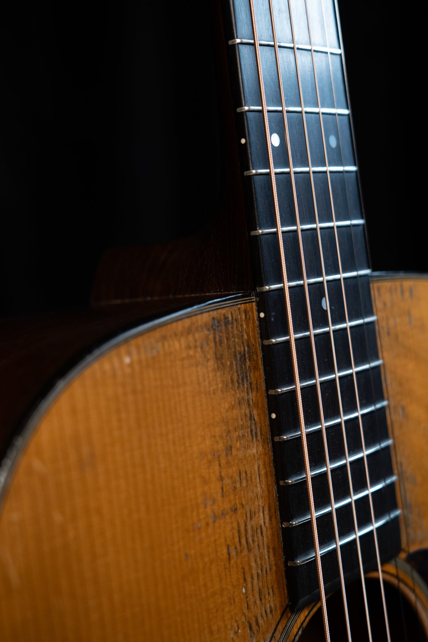 CONSIGNMENT Pre War '34 Style Dreadnought Torrefied Adirondack/Mahogany