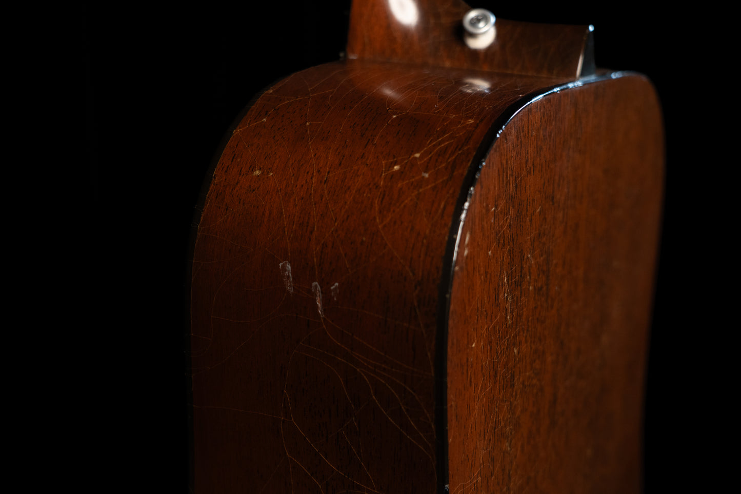 CONSIGNMENT Pre War '34 Style Dreadnought Torrefied Adirondack/Mahogany