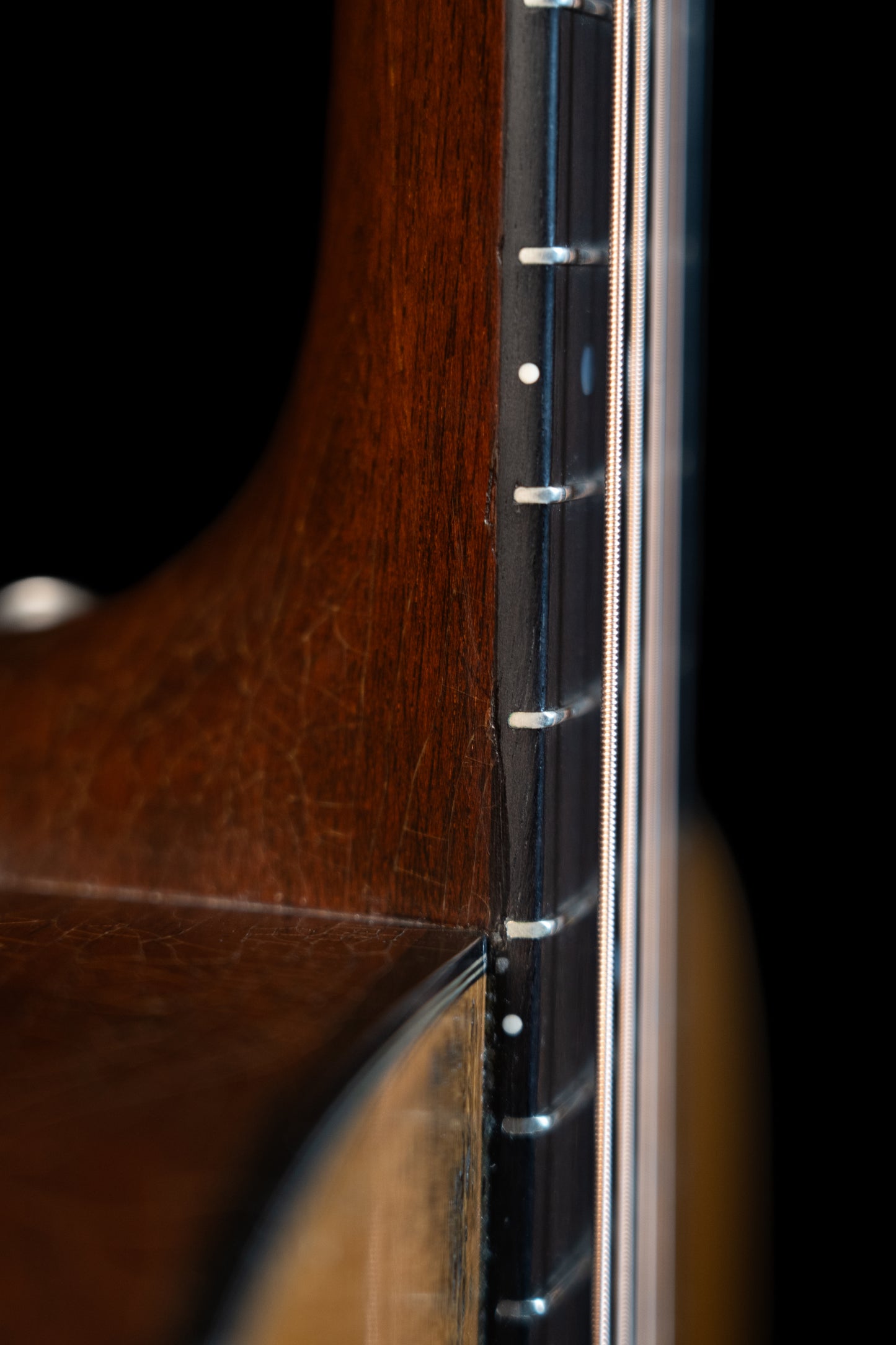 CONSIGNMENT Pre War '34 Style Dreadnought Torrefied Adirondack/Mahogany