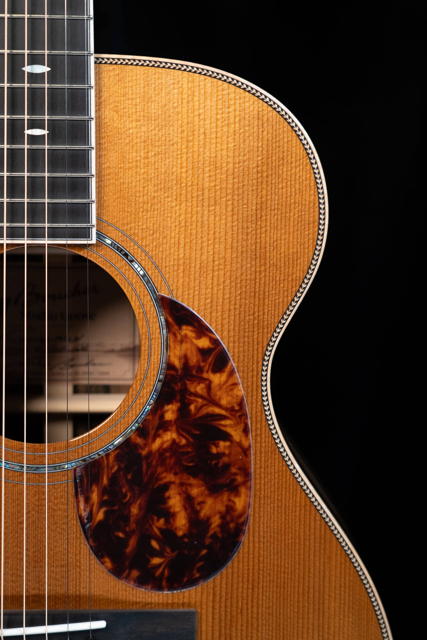 Boucher Studio Goose SG-191-UV Torrefied Master Grade Adirondack/Striped Ebony