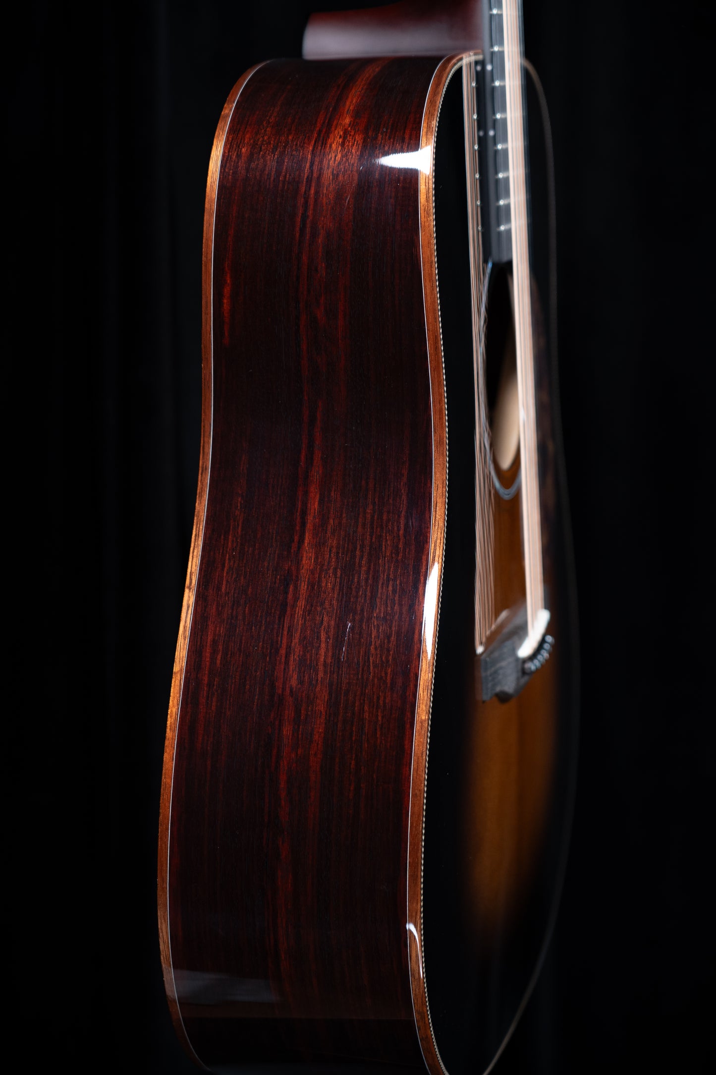 Boucher SG-52-BMV Dreadnought Sunburst Torrefied Adirondack/Indian Rosewood