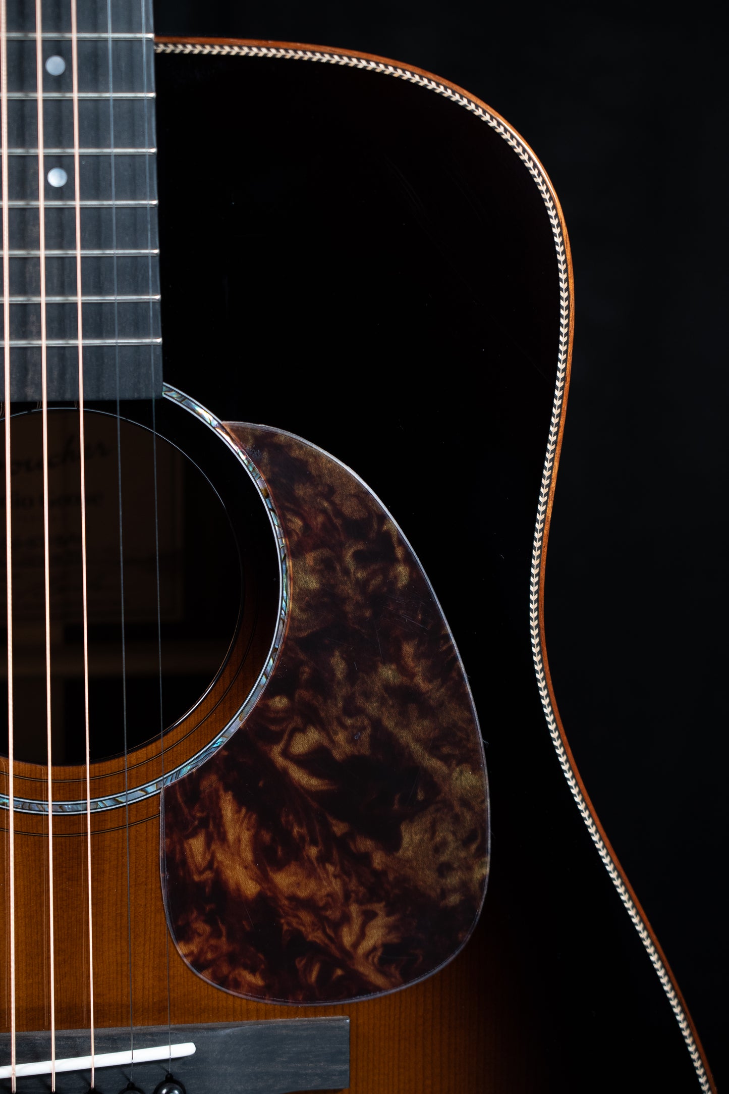 Boucher SG-52-BMV Dreadnought Sunburst Torrefied Adirondack/Indian Rosewood