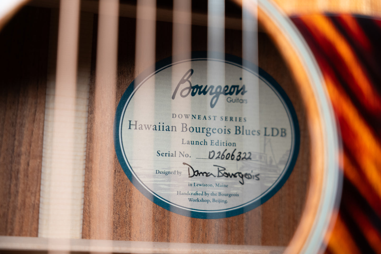 Bourgeois Downeast Hawaiian Blues LDB All Koa!