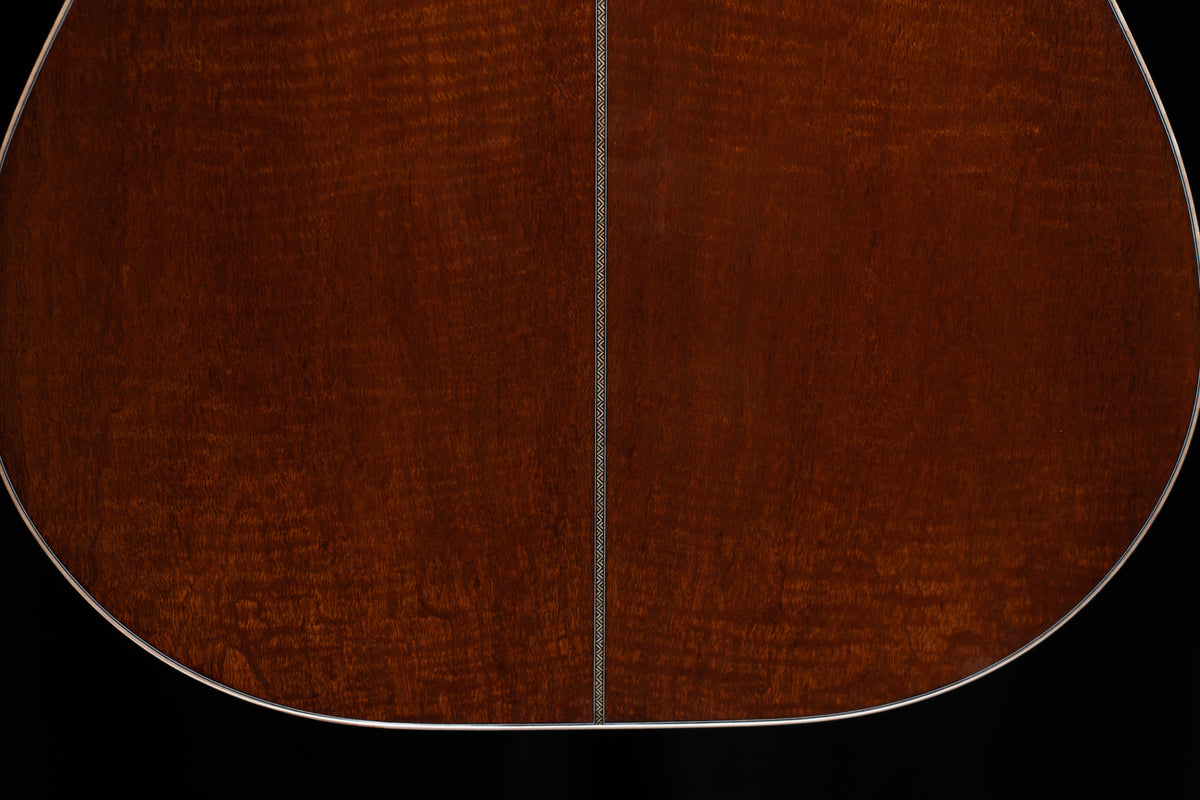 Huss & Dalton DS-12 Custom Carpathian Spruce/Figured Mahogany 12 Fret
