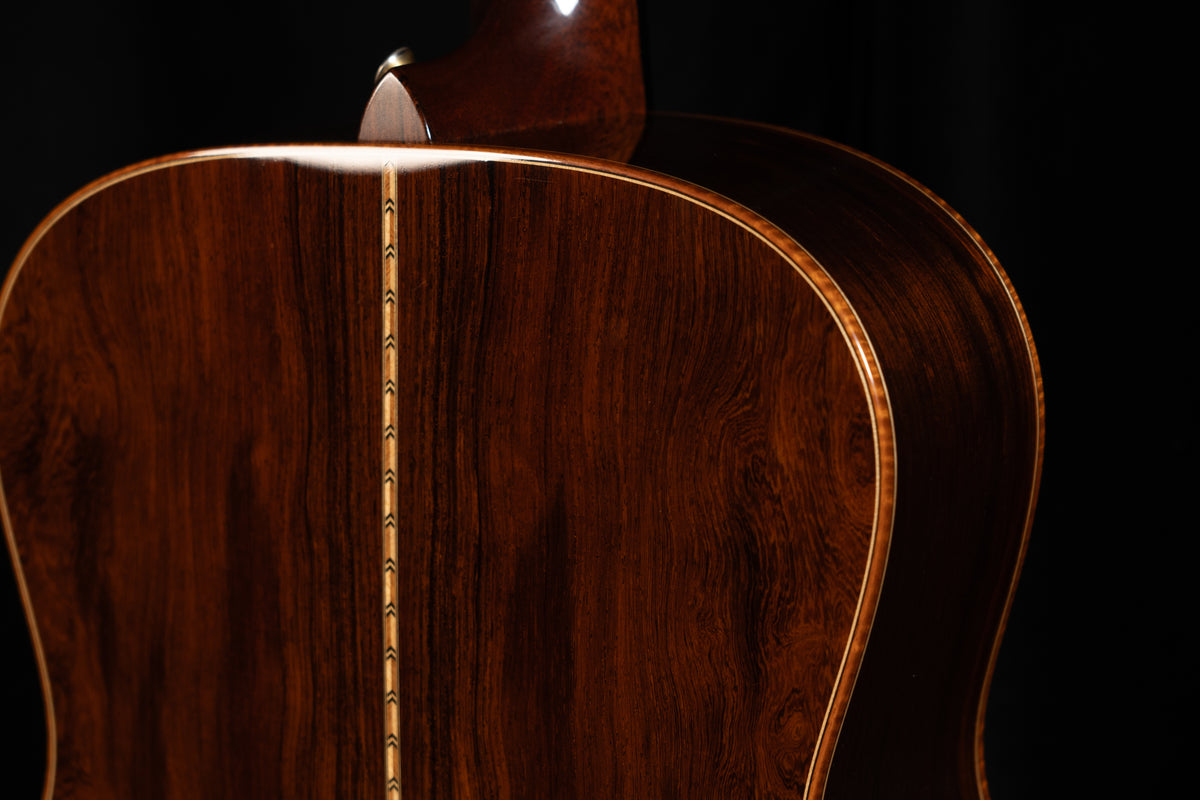 Previously Owned Bourgeois JOMT "Jumbo OM Thin Body" Adirondack/Madagascar Rosewood