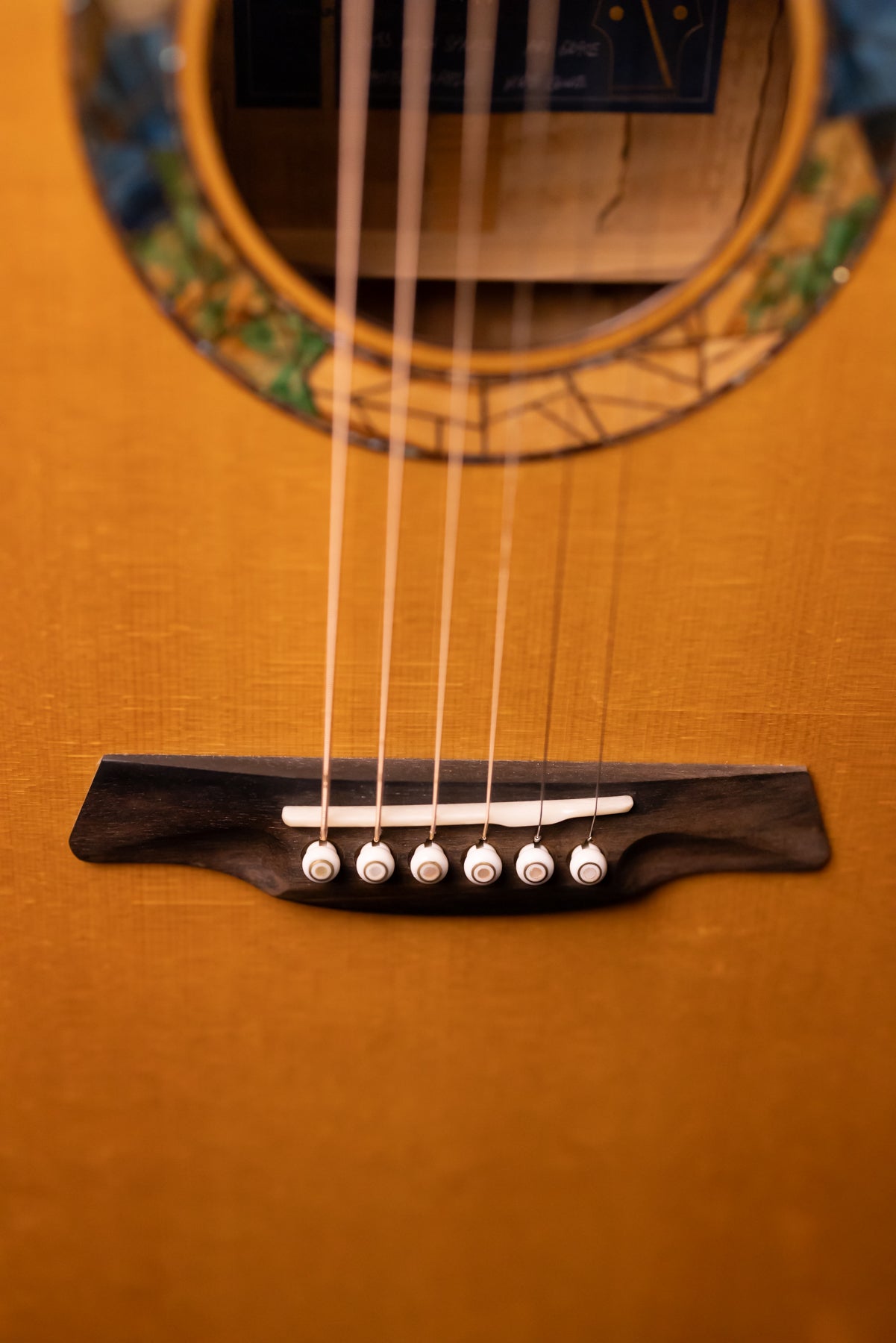 Hozen Blue Label OM FM Swiss Moon Spruce/Spalted Maple