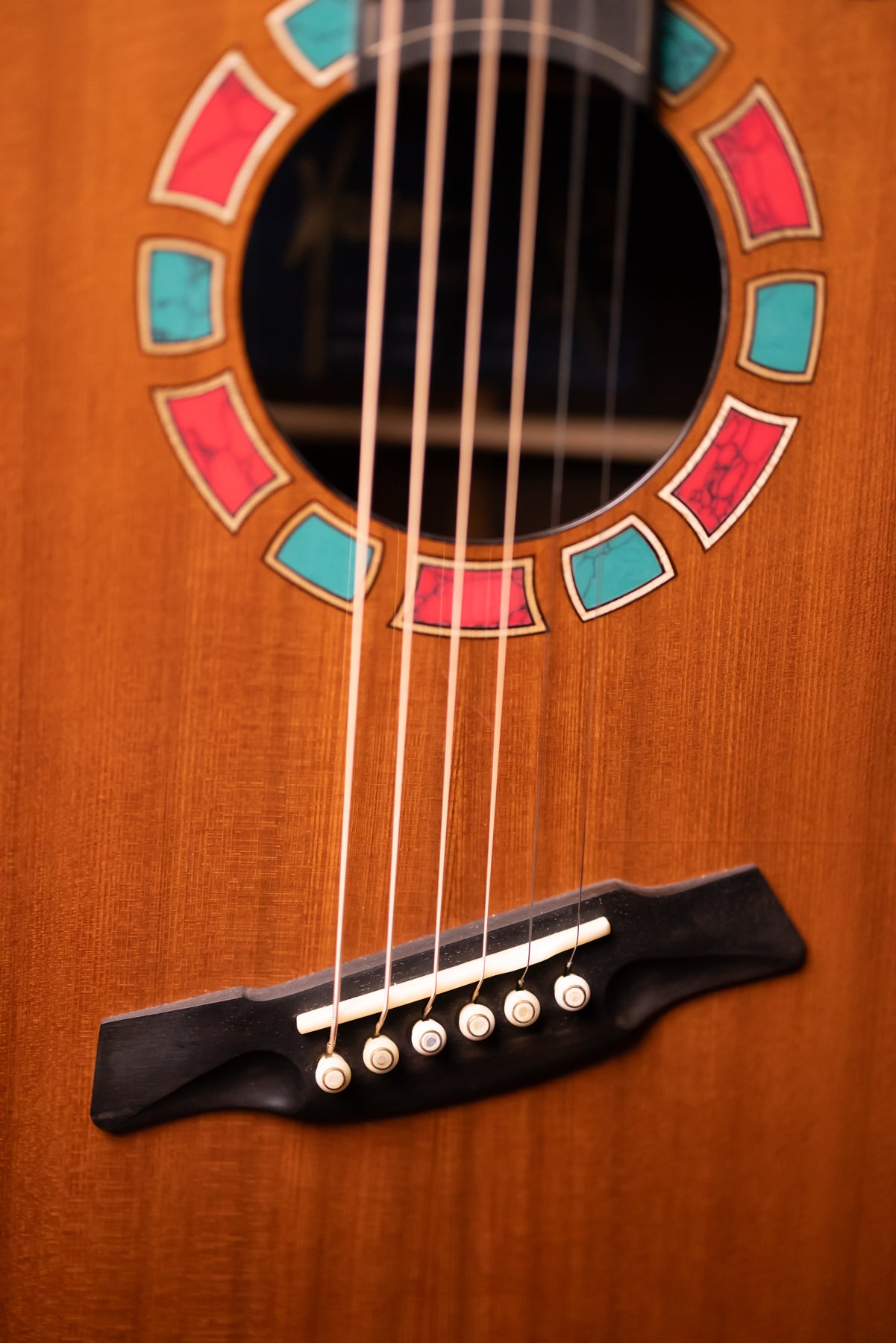 Hozen Blue Label MD ZC Sinker Redwood/Ziricote Fan Fret