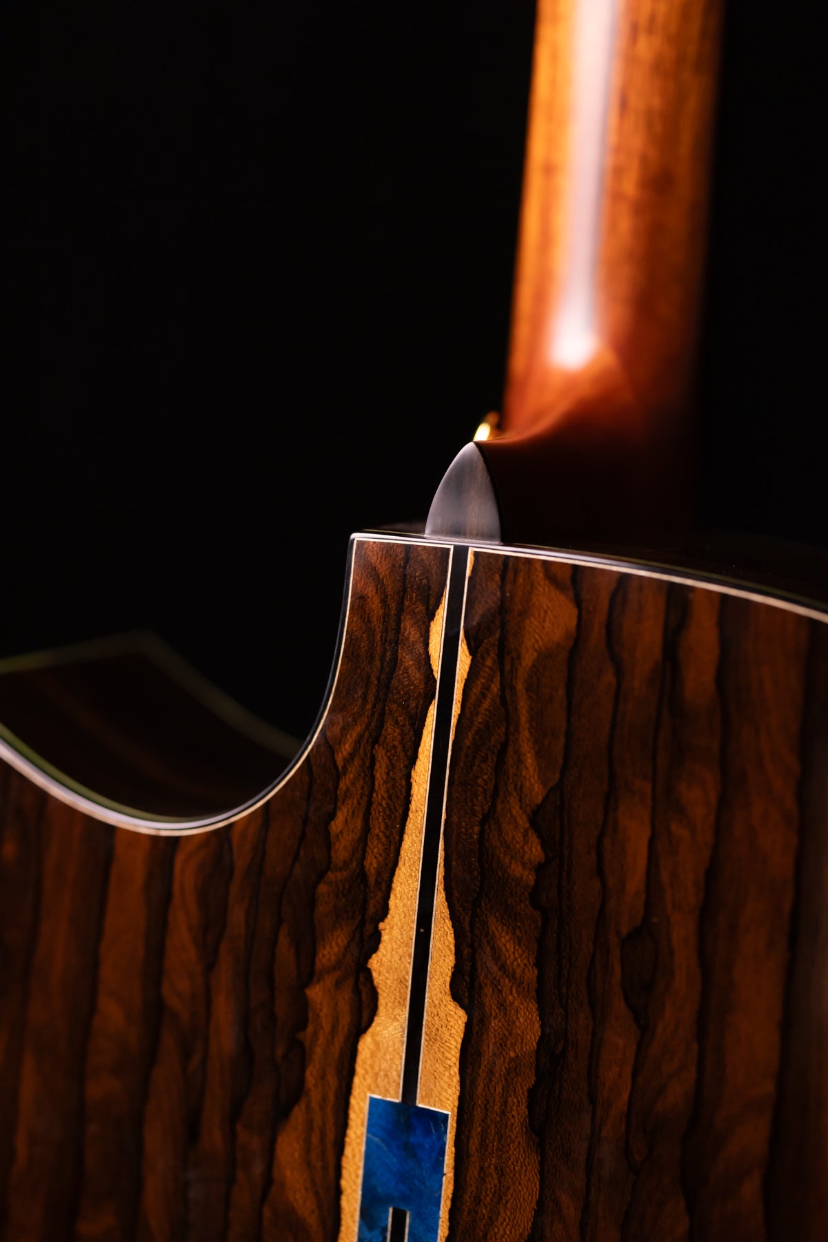 Hozen Blue Label MD ZC Sinker Redwood/Ziricote Fan Fret