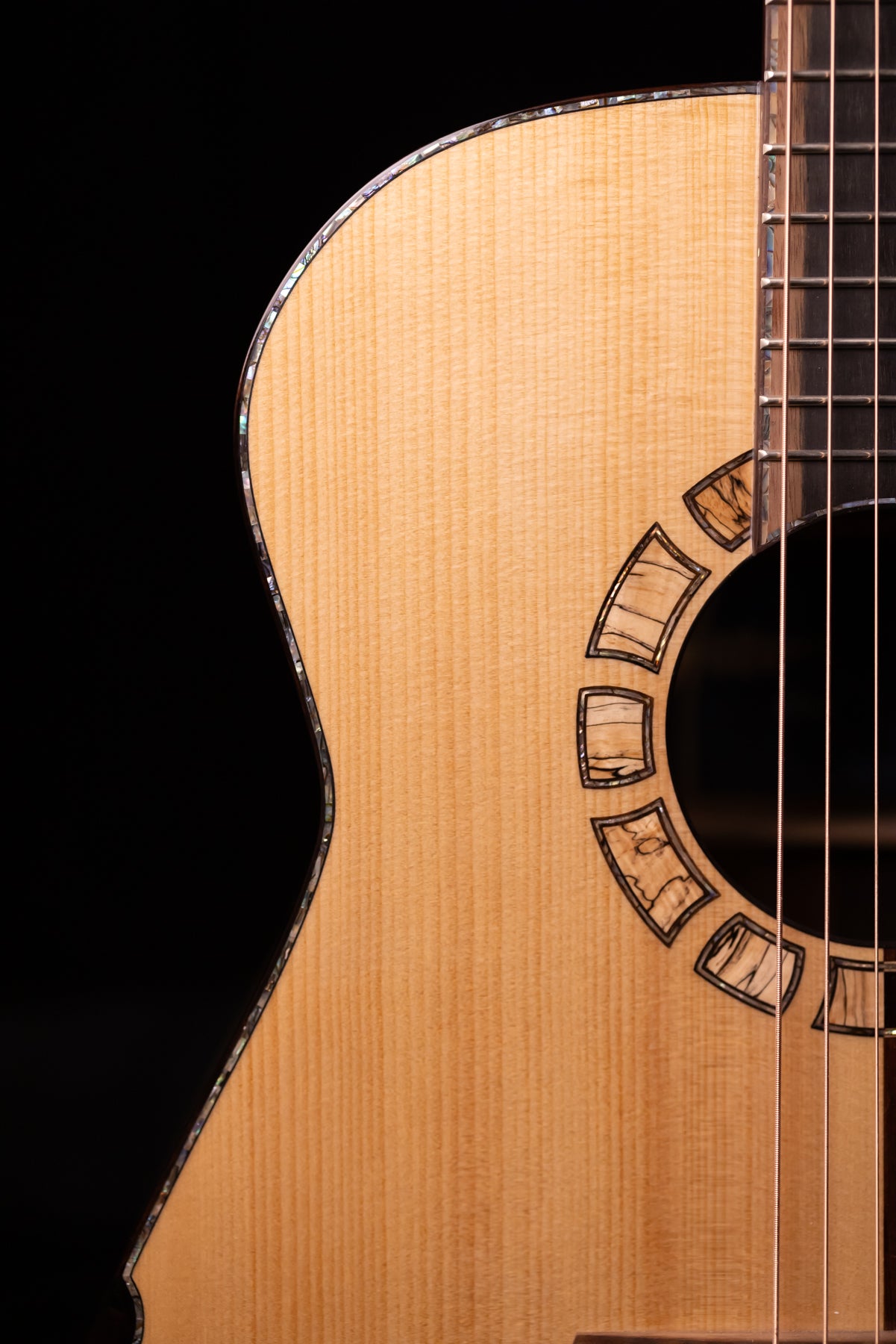 Hozen Blue Label Yin Yang "Peace " Guitar