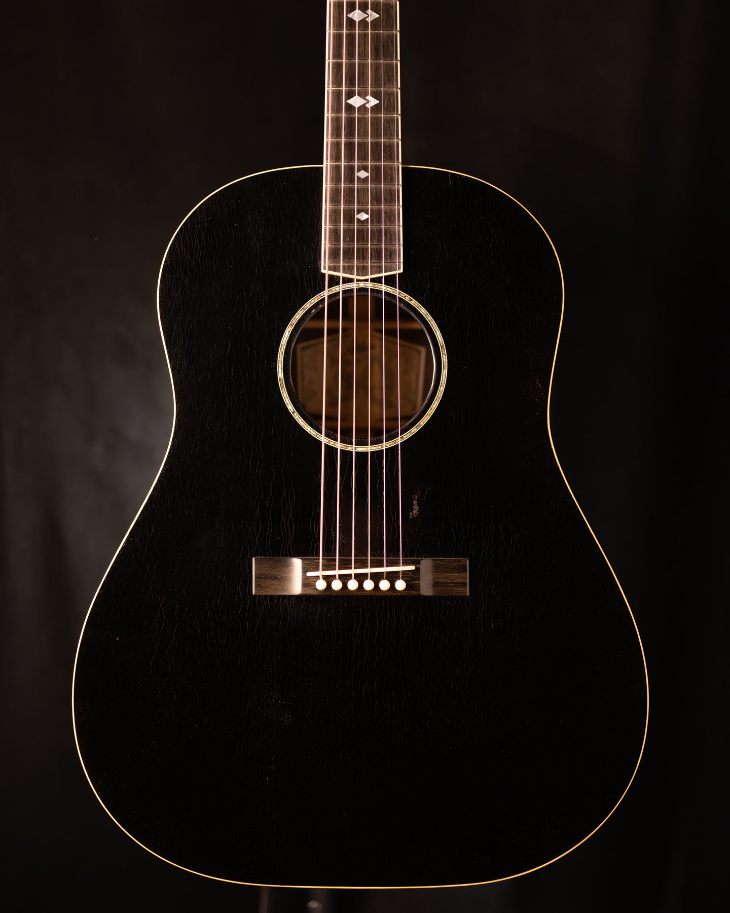 Atkin J-43 Custom Black Baked Sitka/Rosewood