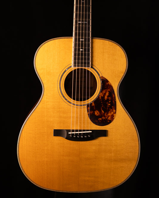 Boucher Studio Goose SG-181-UV OM Torrefied Adirondack/Cocobolo Slotted Headstock!