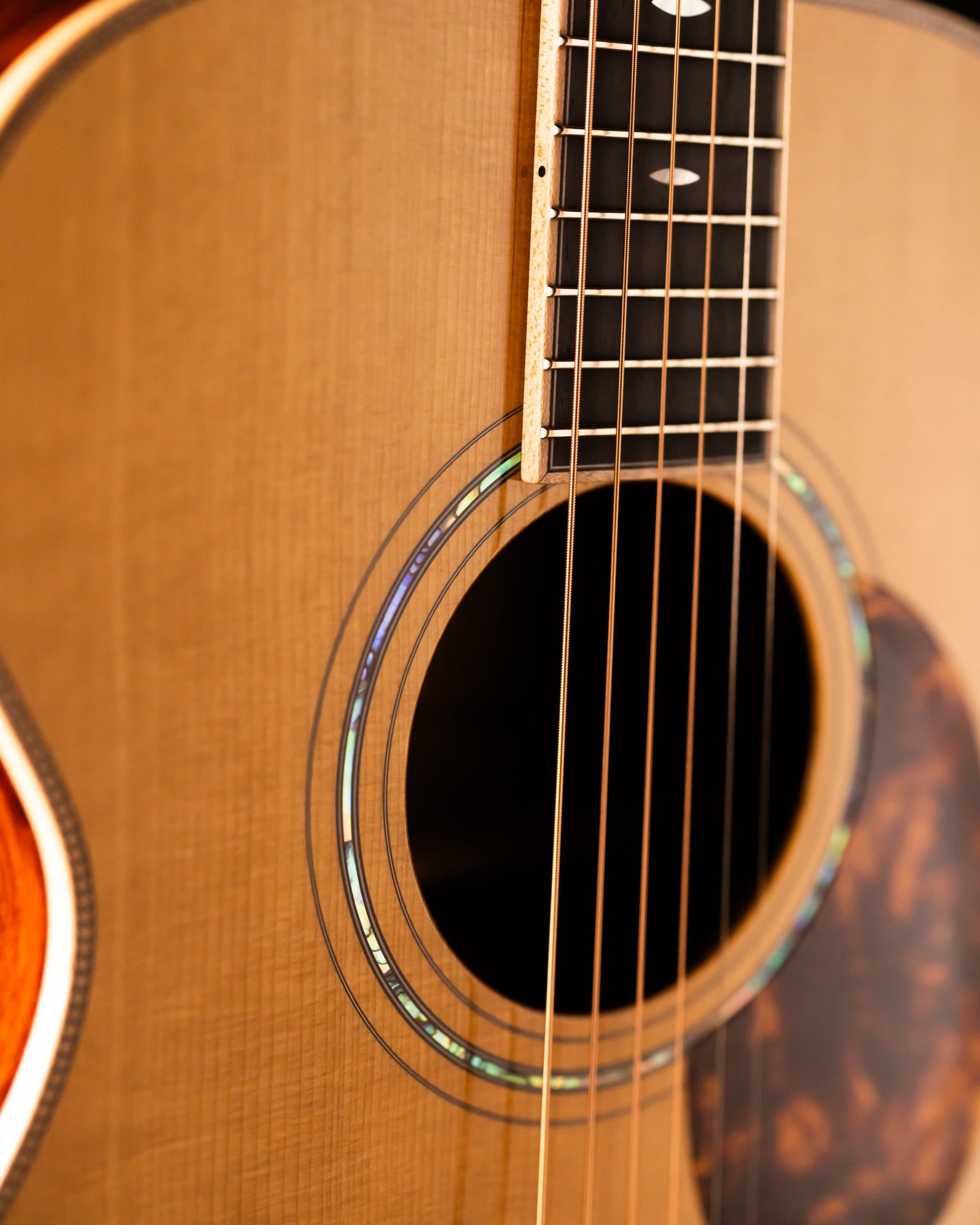 Boucher Studio Goose SG-181-UV OM Torrefied Adirondack/Cocobolo Slotted Headstock!