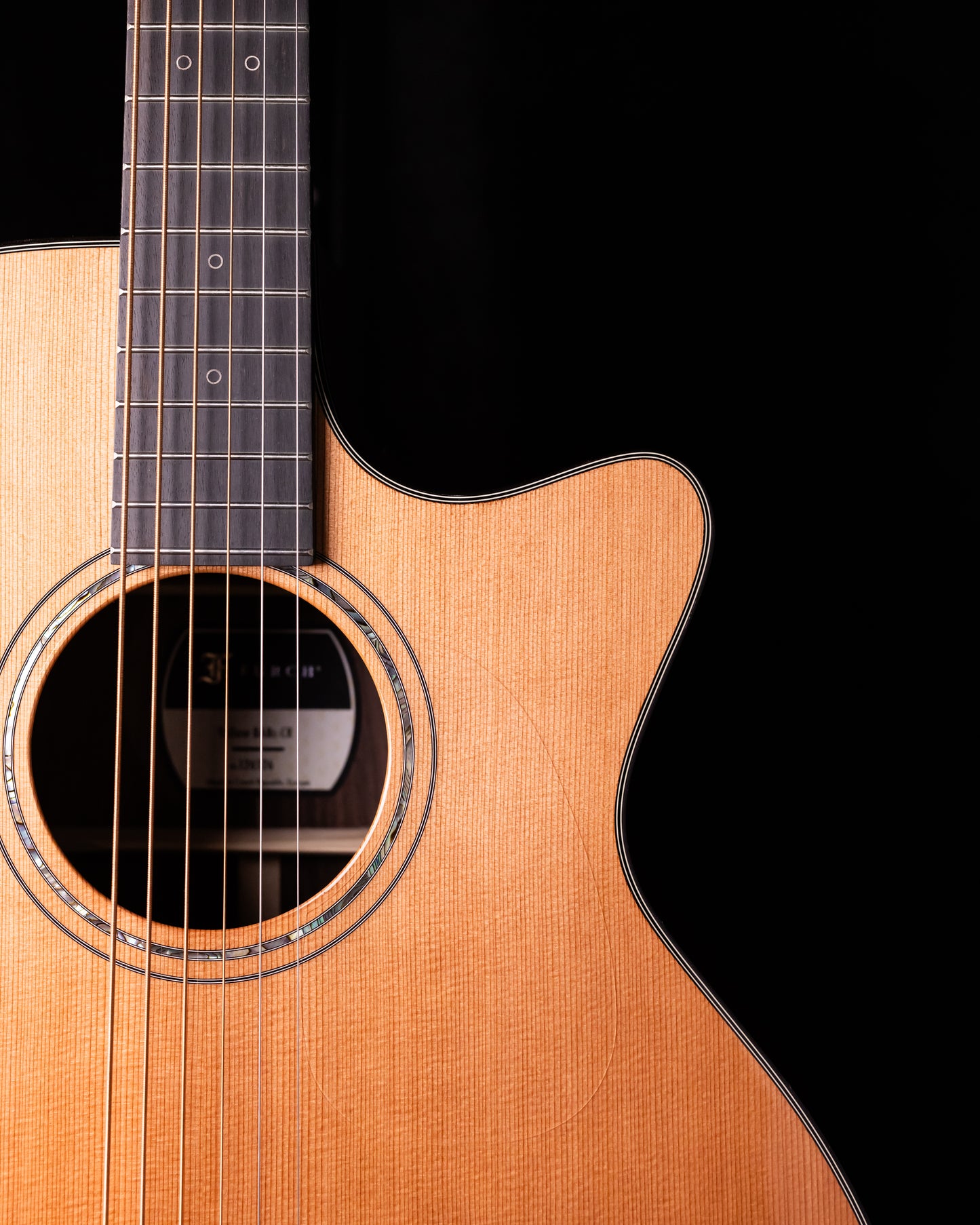 Furch Yellow BARc-CR a Cedar/ Rosewood Baritone Cutaway