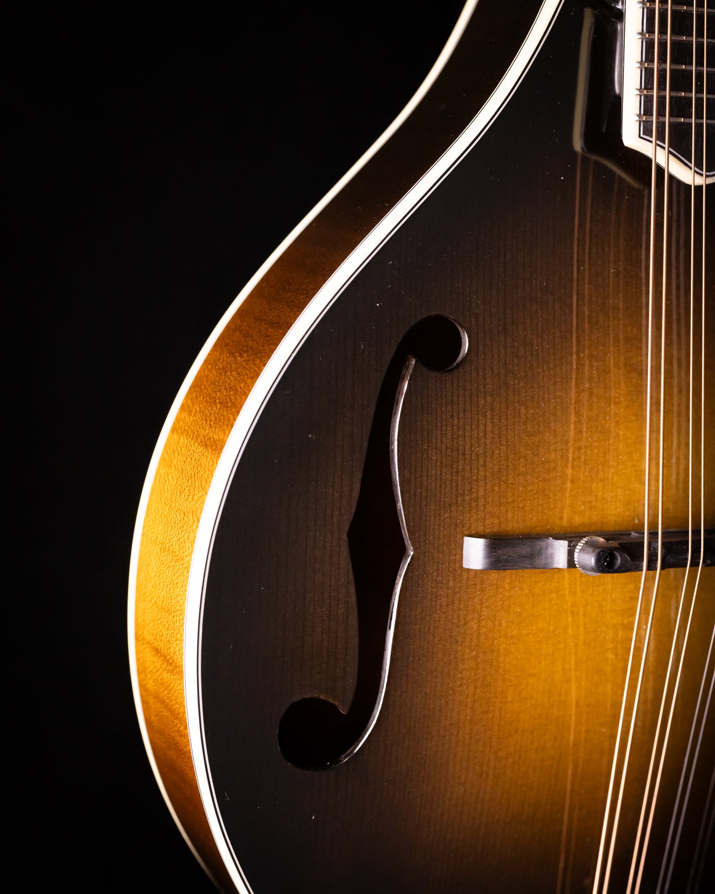 Bourgeios M5A-SB A-Style Mandolin All Torrified Adirondack/Flame Maple