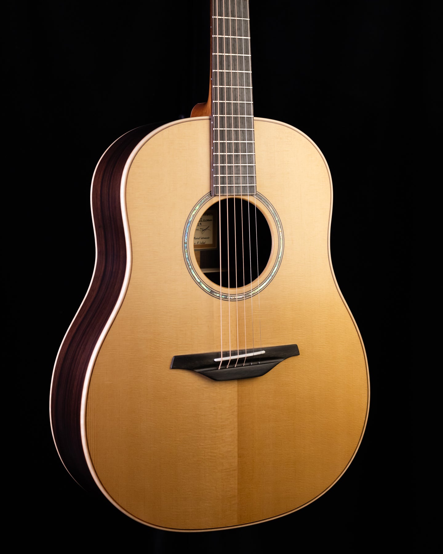 McIlroy ADG32 Custom Slope Torrefied Englemann Spruce/Master Grade Indian Rosewood