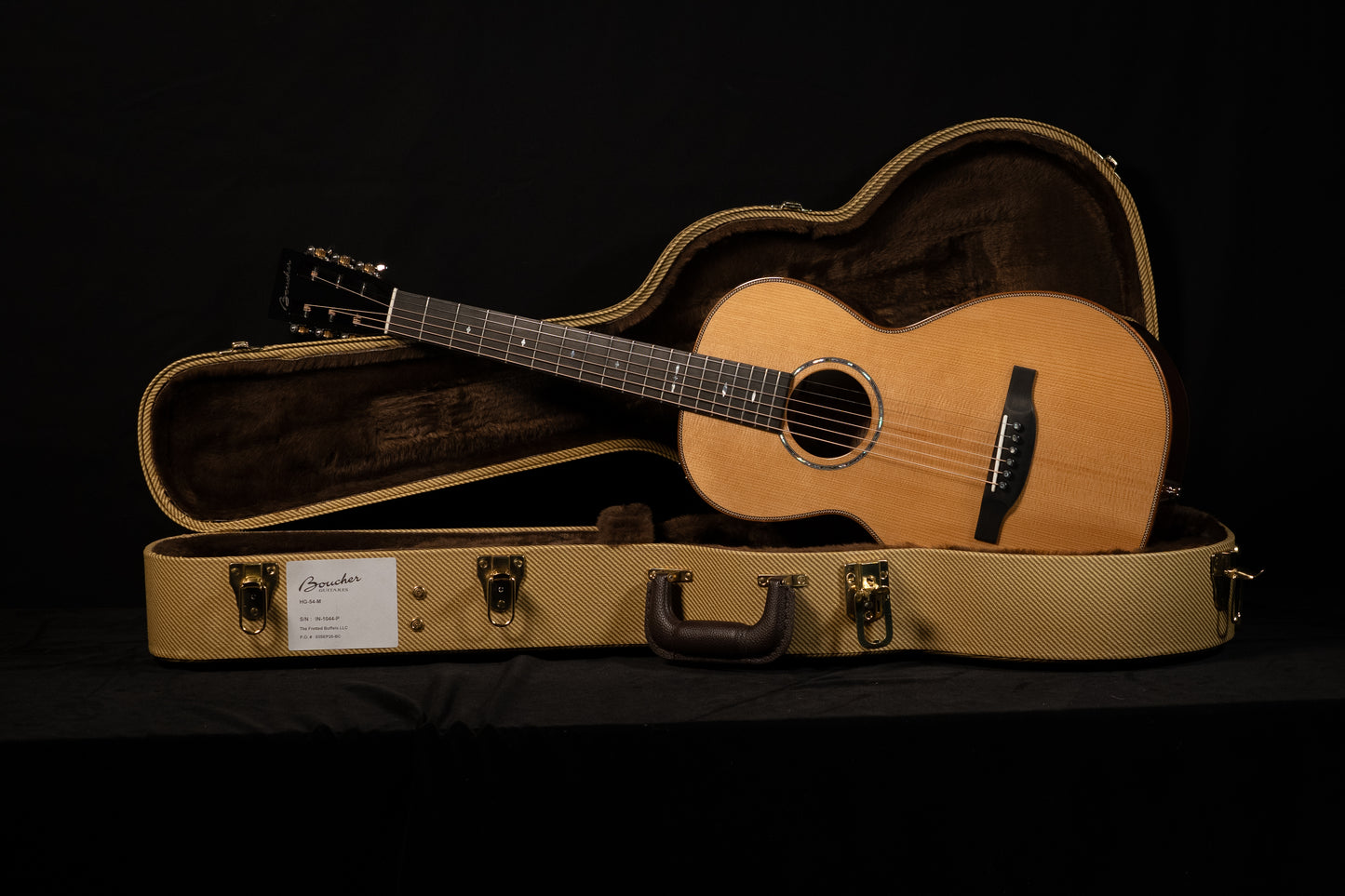 Boucher Heritage Goose HG-54-M Parlor Torrefied Adirondack/East Indian Rosewood
