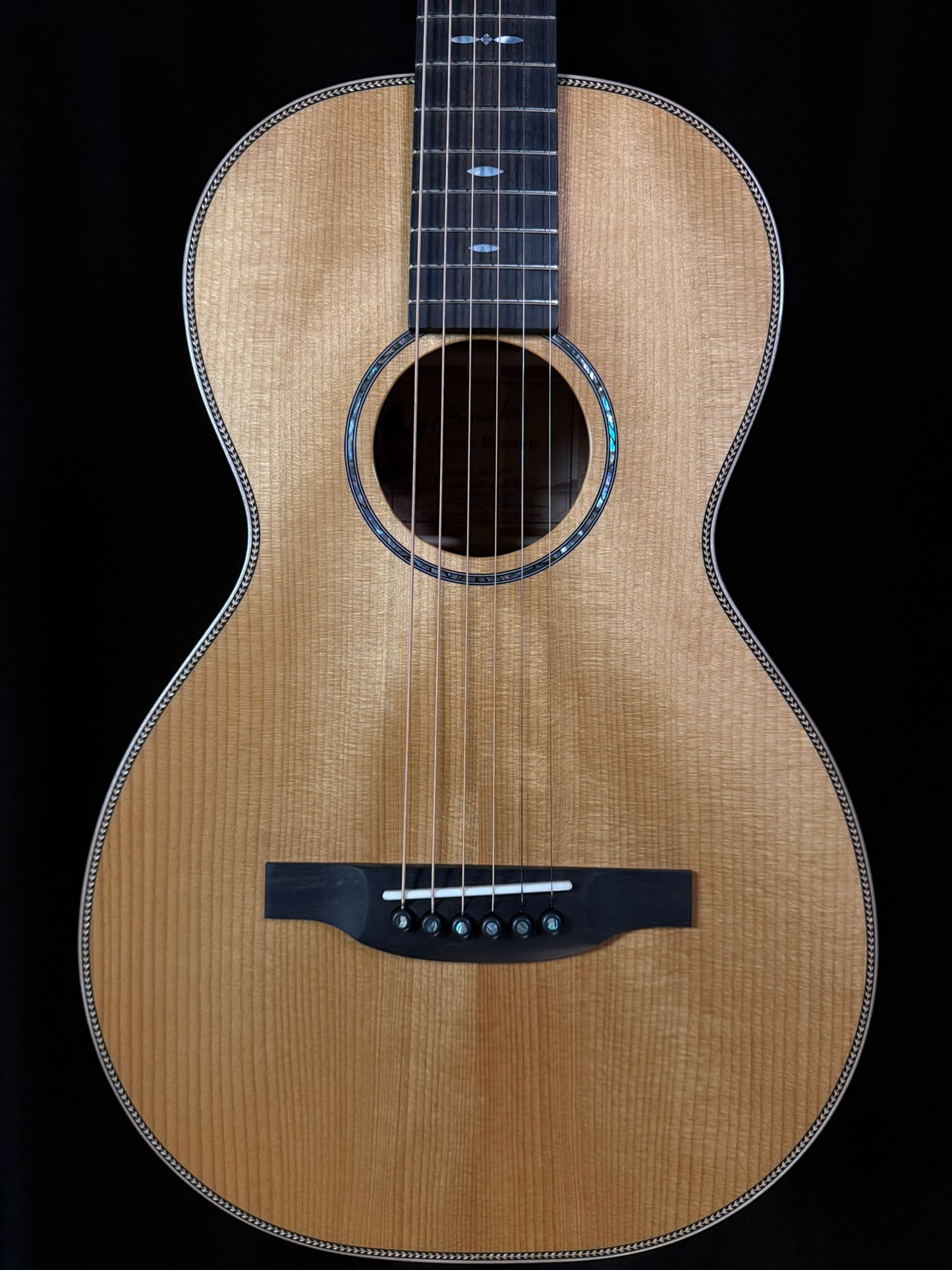 Boucher GR-HG-164T Grand Reserve Parlor 4A Torrefied Adirondack/  5A Torrefied Maple