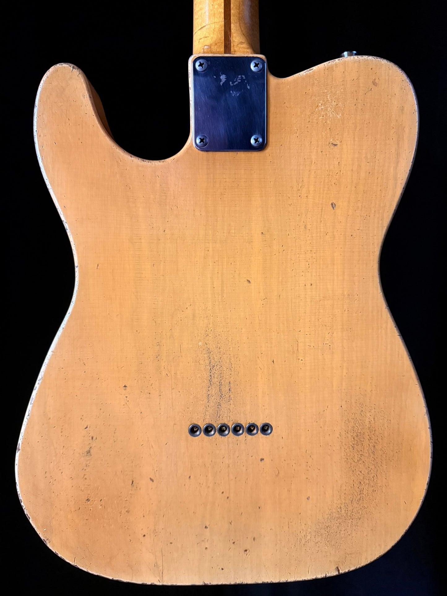 Nacho Guitars Telecaster Butterscotch Blonde Blackguard 2022
