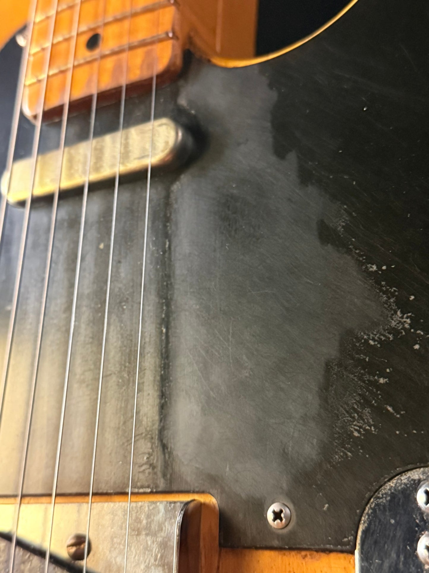 Nacho Guitars Telecaster Butterscotch Blonde Blackguard 2022