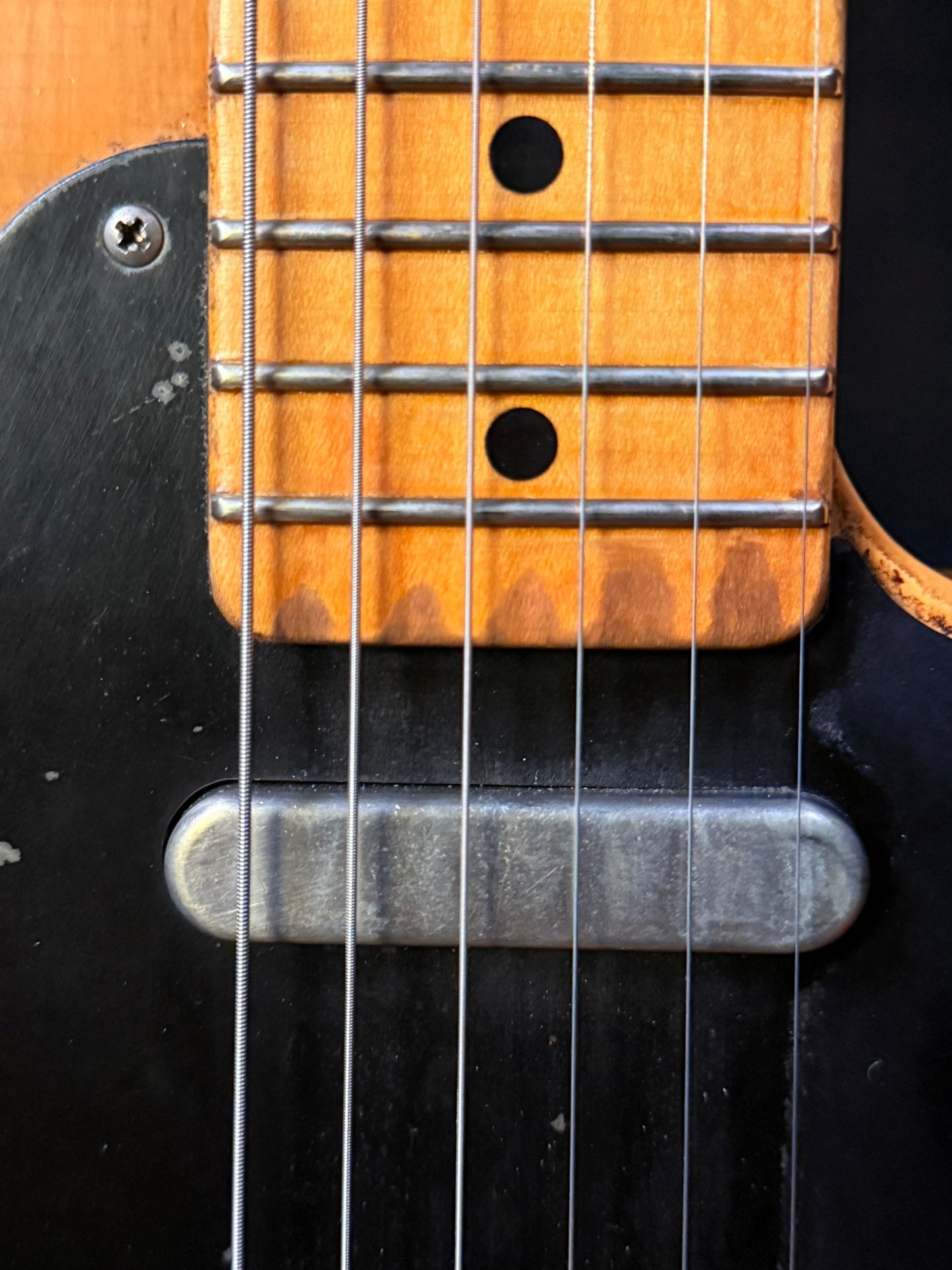 Nacho Guitars Telecaster Butterscotch Blonde Blackguard 2022