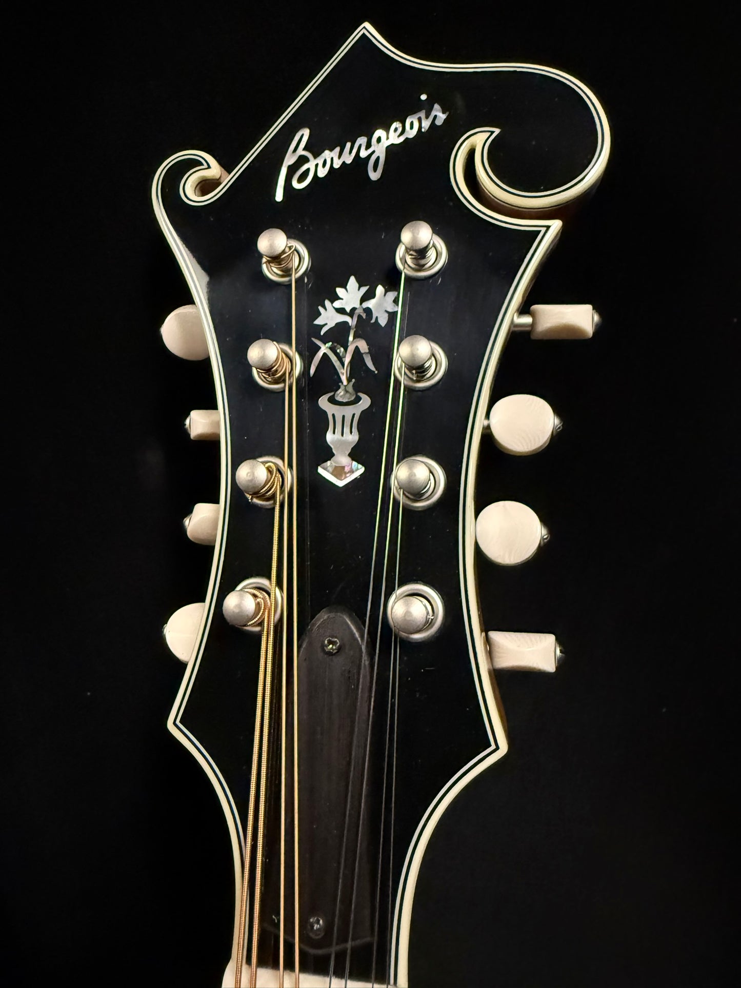 Bourgeois M5F Mandolin Torrefied Adirondack/ Highly Figured Maple