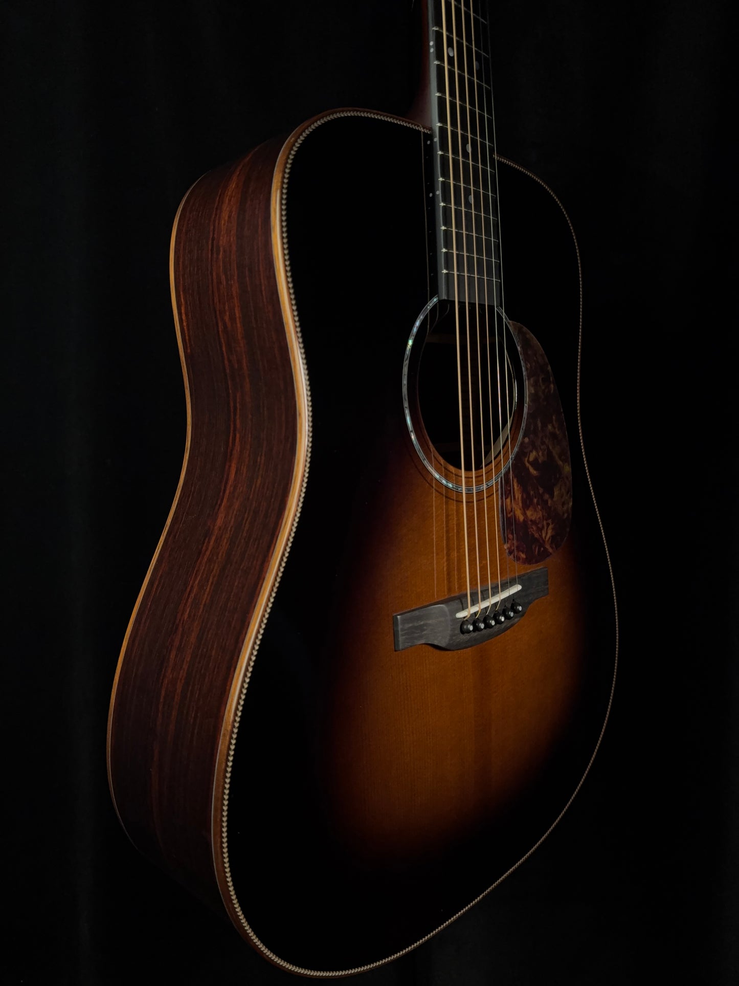 Boucher SG-52-BMV Dreadnought Sunburst Torrefied Adirondack/Indian Rosewood