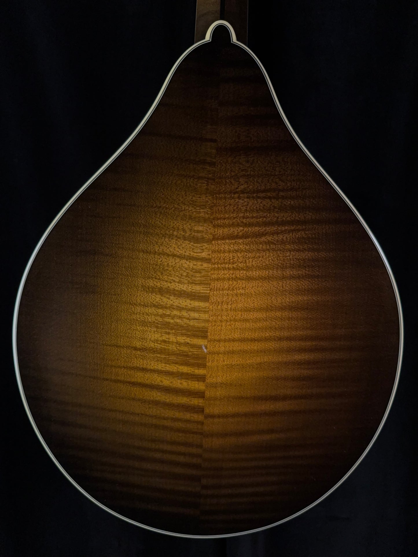 Bourgeois M5A-SB A-Style Mandolin All Torrefied Adirondack/Flame Maple
