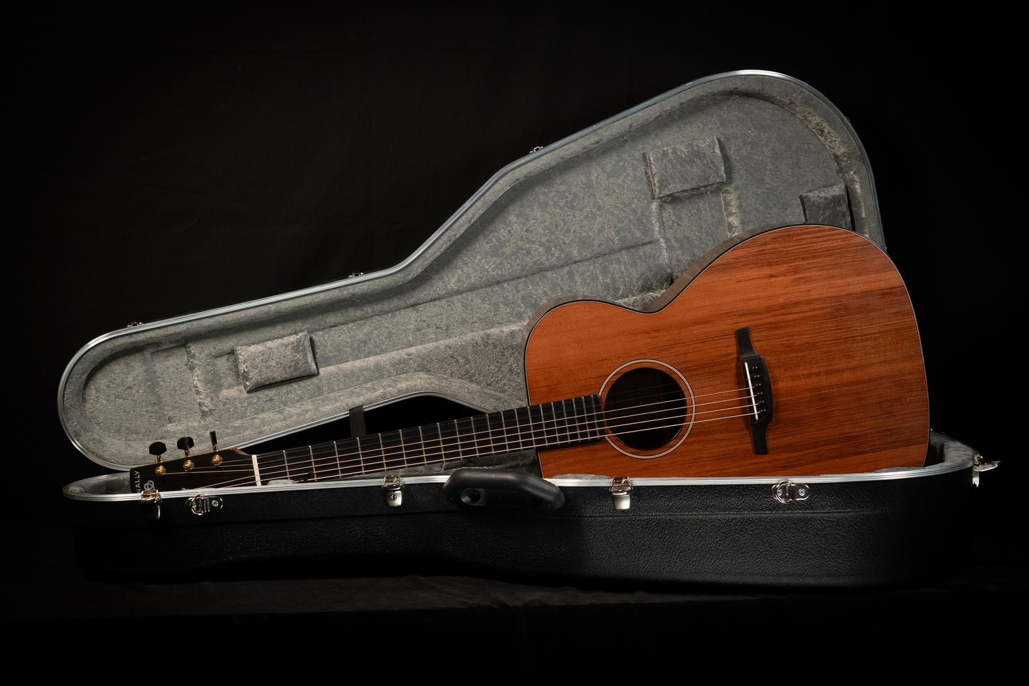 McNally J Custom Jumbo Redwood Soundboard / Walnut Back & Sides with Manzer Wedge