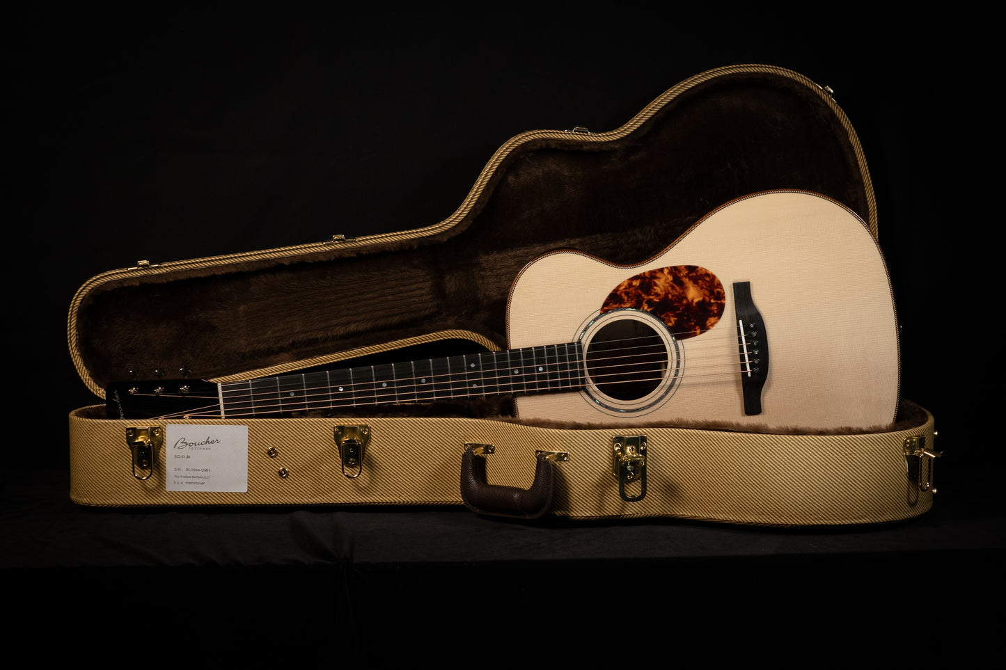 Boucher SG-51-M Master Grade Adirondack/East Indian Rosewood