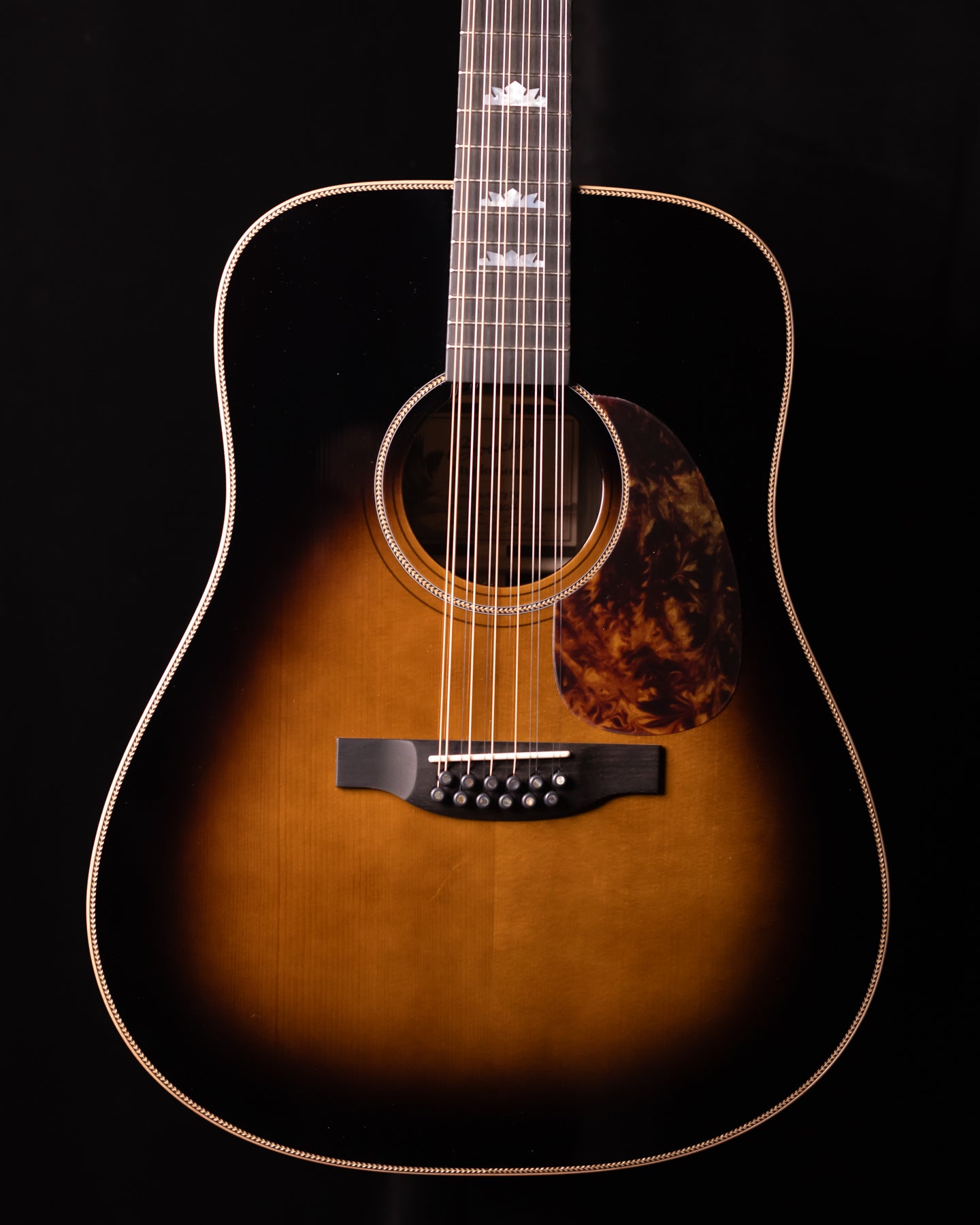 Boucher Studio Goose SG-12-52 BE Adirondack/Rosewood 12 String w/Pickup!