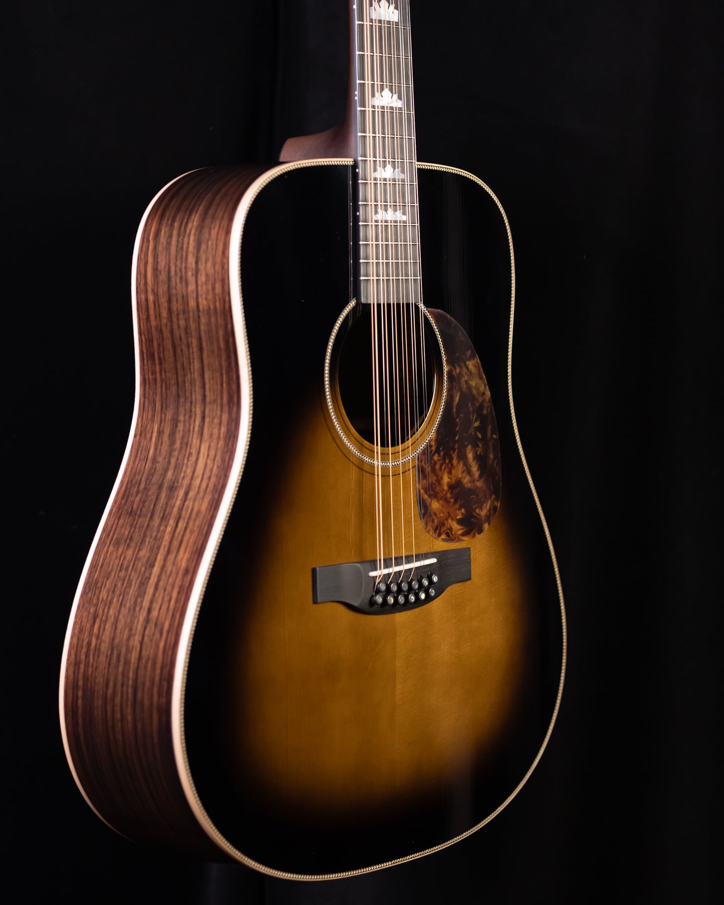 Boucher Studio Goose SG-12-52 BE Adirondack/Rosewood 12 String w/Pickup!