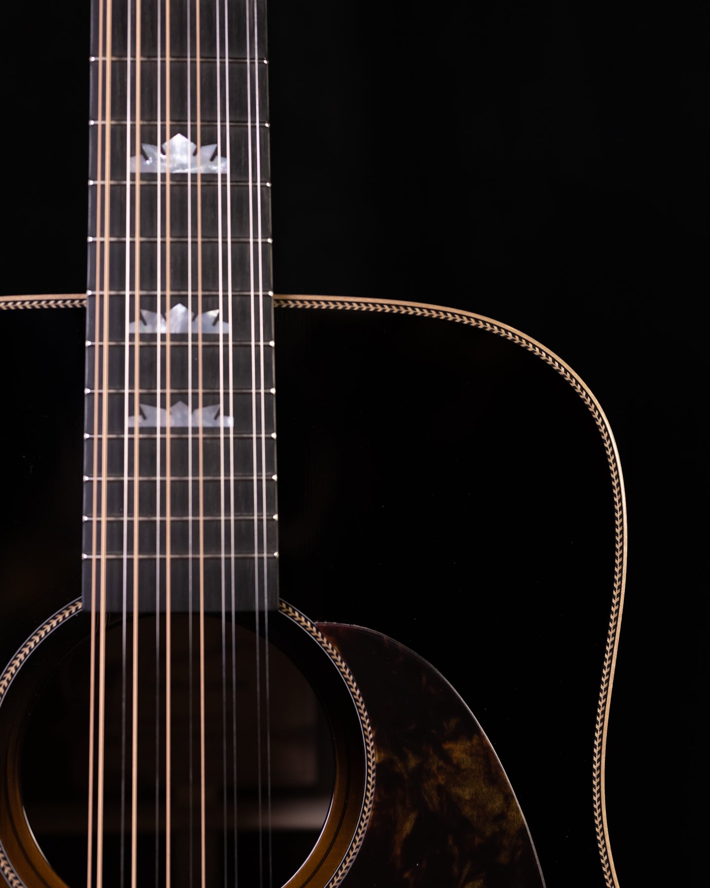 Boucher Studio Goose SG-12-52 BE Adirondack/Rosewood 12 String w/Pickup!