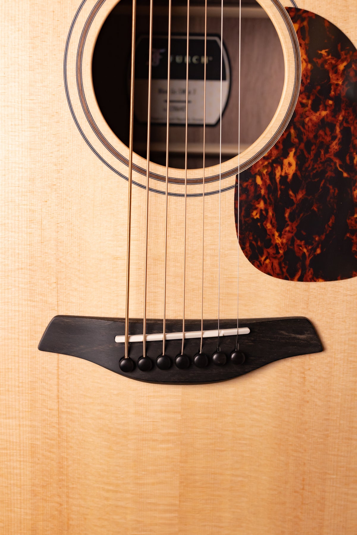 Furch Blue Series 7 String Auditorium Cutaway model Gc- SWa 7 w/Sitka / Walnut