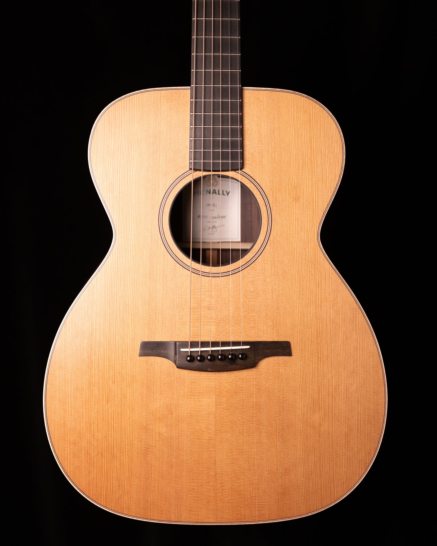 McNally OM 31 Cedar Top / Indian Rosewood Back & Sides