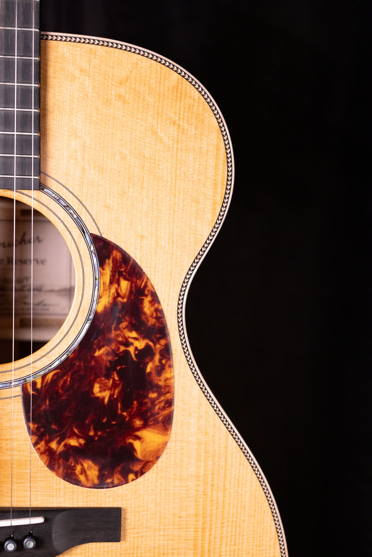 Boucher Grand Reserve OM Studio Goose GR-SG-161T Torrefied Adirondack / Torrefied 5A Flamed Maple!