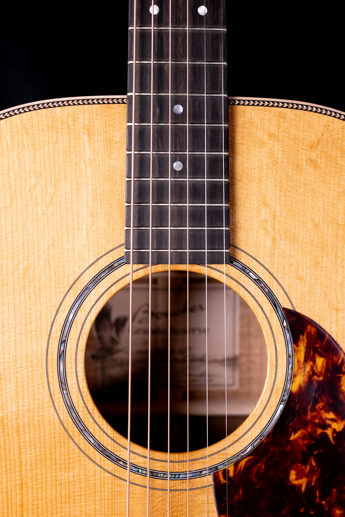 Boucher Grand Reserve OM Studio Goose GR-SG-161T Torrefied Adirondack / Torrefied 5A Flamed Maple!