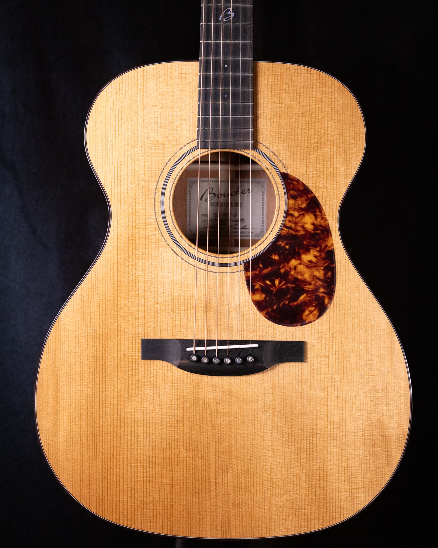 Boucher Bluegrass Goose OM BG-41T-G Torrefied Adirondack / Torrefied Mahogany!