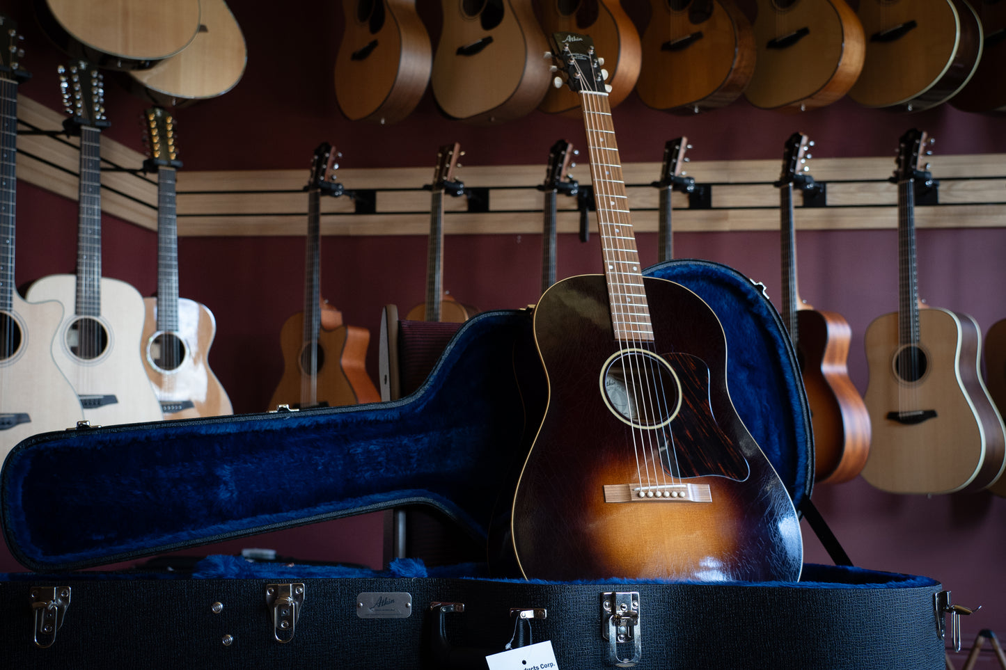 Atkin 'Hawaiian Master' Slope Dreadnaught 12-Fret Sunburst Baked Sitka/Mahogany