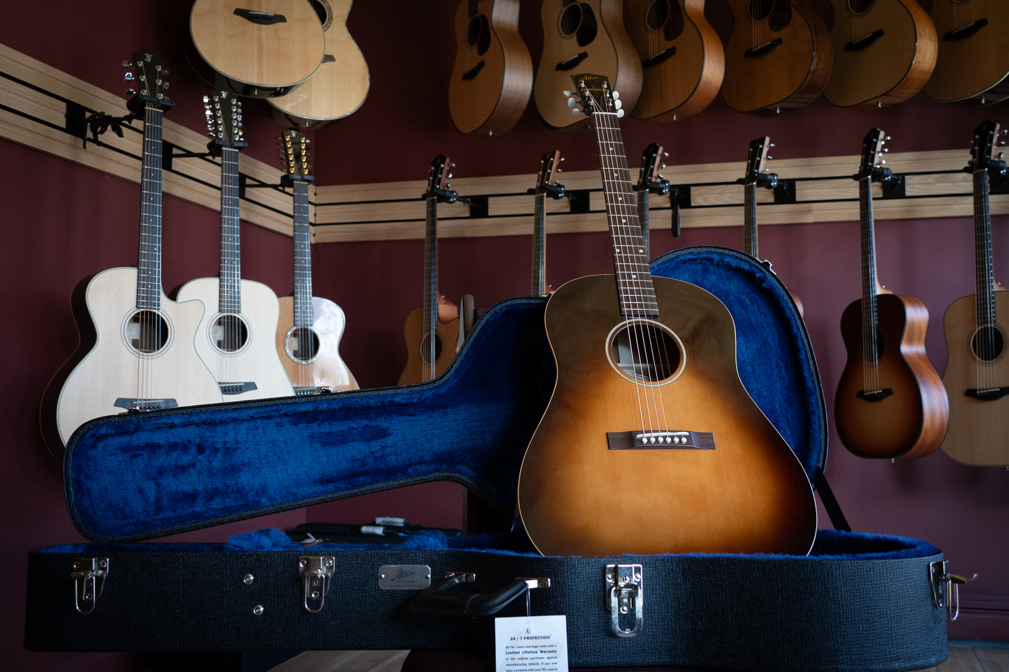 Atkin J-43 Slope Dreadnought Baked Sitka/Mahogany B-Stock