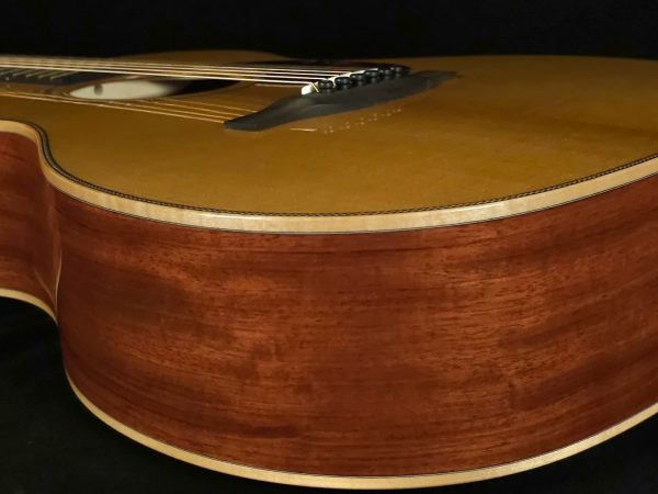 Boucher SG-21-G Studio Goose Torrified AdirondackBubinga - Body Angle