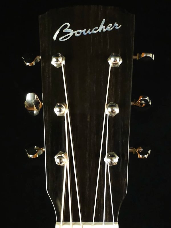 Boucher SG-21-G Studio Goose Torrified AdirondackBubinga - Neck Front