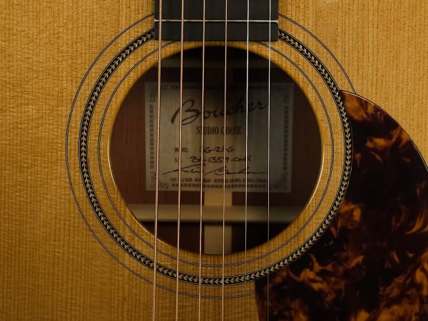 Boucher SG-21-G Studio Goose Torrified AdirondackBubinga - Sound Hole